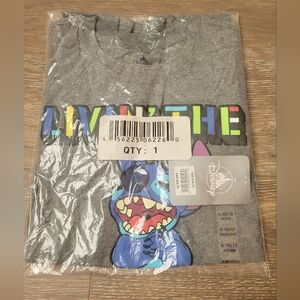 Disney Kids' Stich T-shirt, Size L (10-12)
